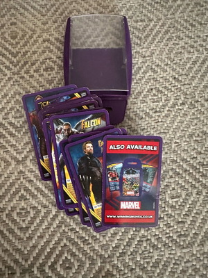 Marvel Ypertatou card game like new