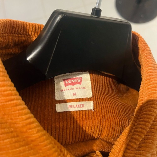 Levi’s Men’s Corduroy Shirt Medium Like New Brown Cognac