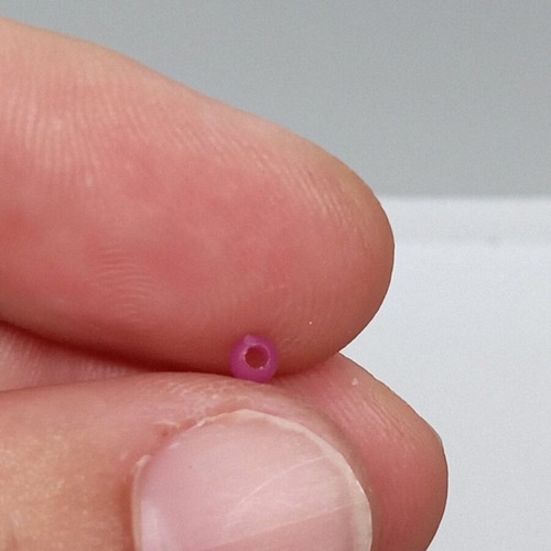 Plastic beads for crafts 3mm width, hole 1mm, new