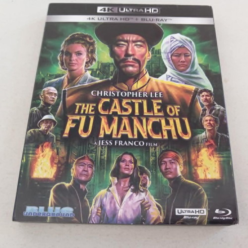 The Castle of Fu Manchu 4K Ultra HD Blu-Ray used, adventure