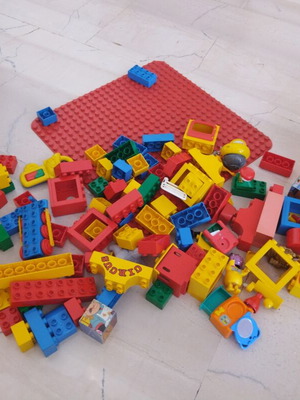 Lego Duplo vintage τουβλάκια μεταχειρισμένα, δεκαετίας 80-90