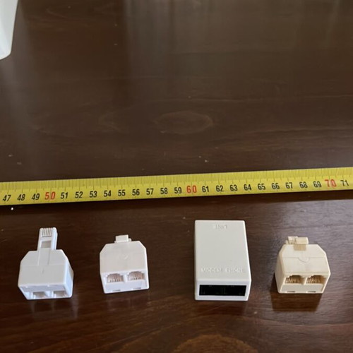 Splitter telephone cable pack of 4 like new