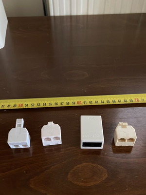 Splitter telephone cable pack of 4 like new
