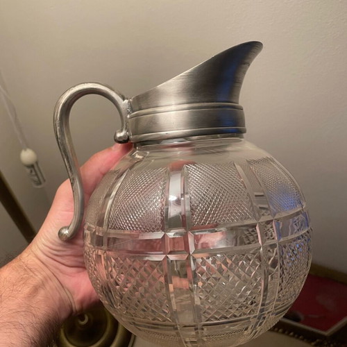 Crystal pitcher like new