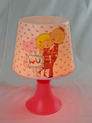 Table lamp new plastic from 2000