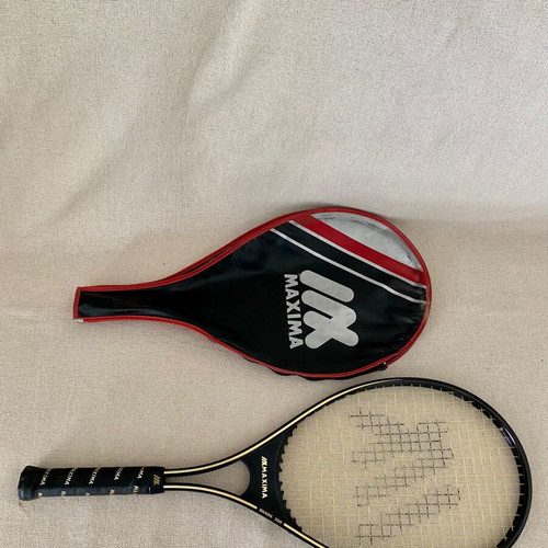 Maxima vintage tennis racket used, 1980s
