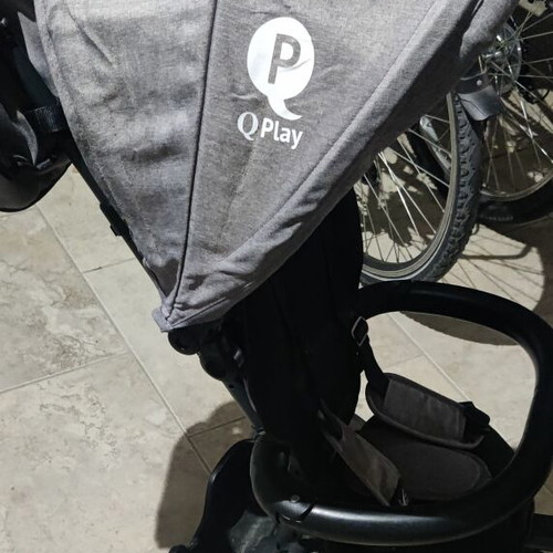 QPlay Rito folding toddler tricycle used, 10+ months