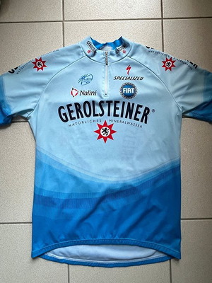 Nalini Gerolsteiner professional cycling jersey like new, size M