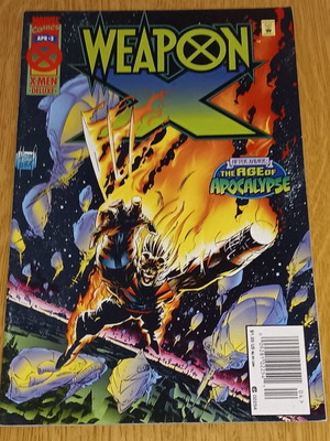 Weapon X (1995) #2 used Marvel comic