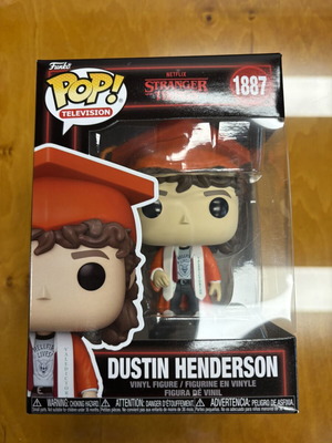 Funko Pop! Stranger Things 1887 Dustin Henderson new