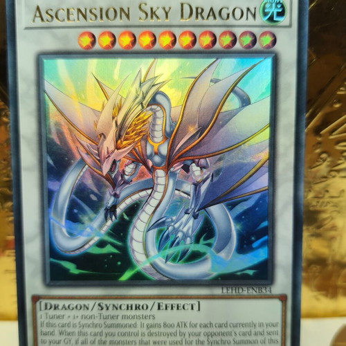 Ascension Sky Dragon Yu-Gi-Oh! card like new
