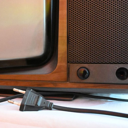 Telefunken CRT TV 22 inch used, PAL color, vintage