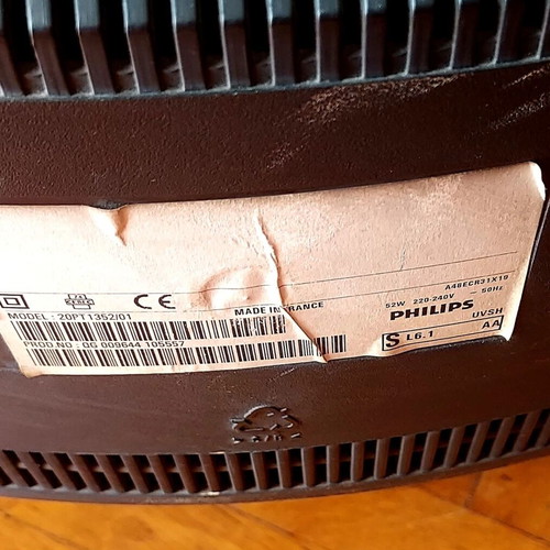 Philips 20-inch used TV with remote control