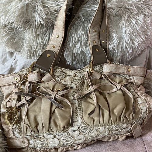 Blumarine Blugirl Y2K small handbag, beige