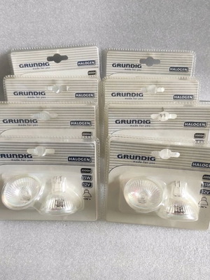 Halogen lamps warm light GU 5.3 12volt 35w pack of 16 new