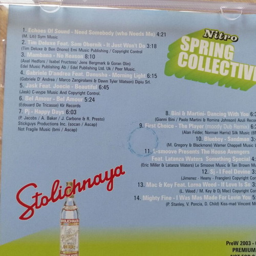 Nitro Spring Collective CD used, electronic music