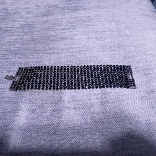 Black rhinestone bracelet like new