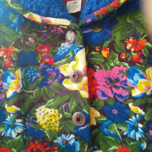 Kenzo women's jacket used, vintage floral wool