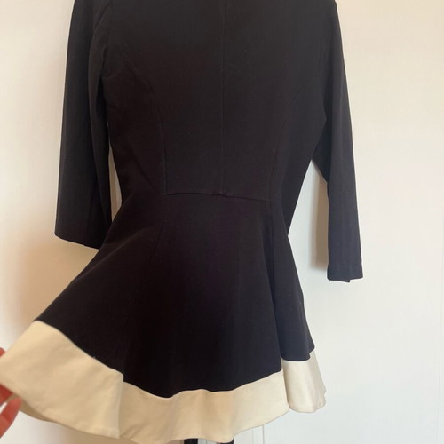 C Thou blouse like new, thin sweatshirt with belt, black