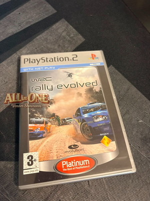 WRC Rally Evolved PS2 игра употребявана, пълна гръцка версия