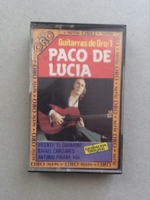 Paco De Lucía Guitarras De Oro Vol. 1 κασέτα σαν καινούργιο, Latin