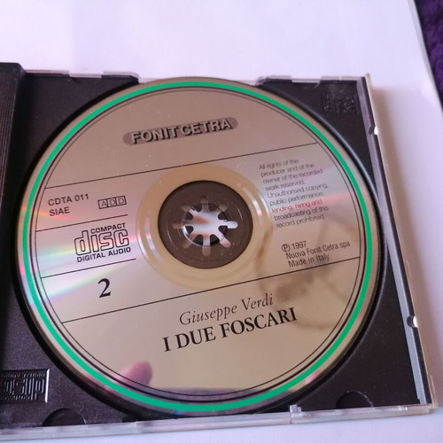 Opera I due foscari 2cd used, classical music