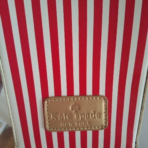 Kate Spade shoulder bag like new, white and red