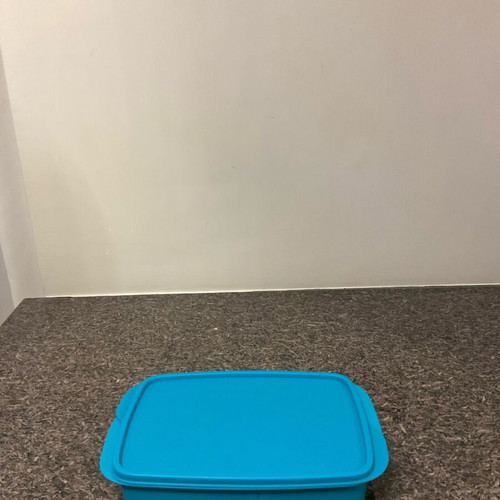 Tupperware Snack Box Sandwich 1 L dark turquoise, new