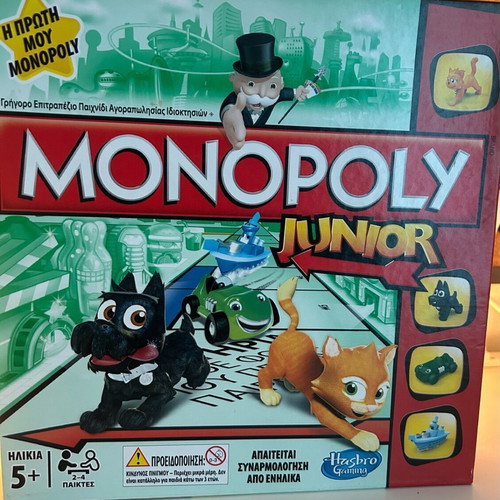 Monopoly Junior board game new Hasbro
