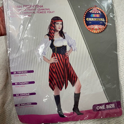Pirate Costume For Ladies Like New