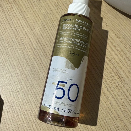 Korres Body Sunscreen SPF 50 new, with wonderful fragrance