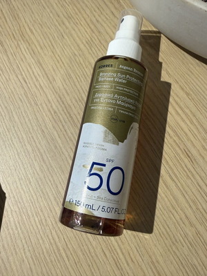 Korres Body Sunscreen SPF 50 new, with wonderful fragrance