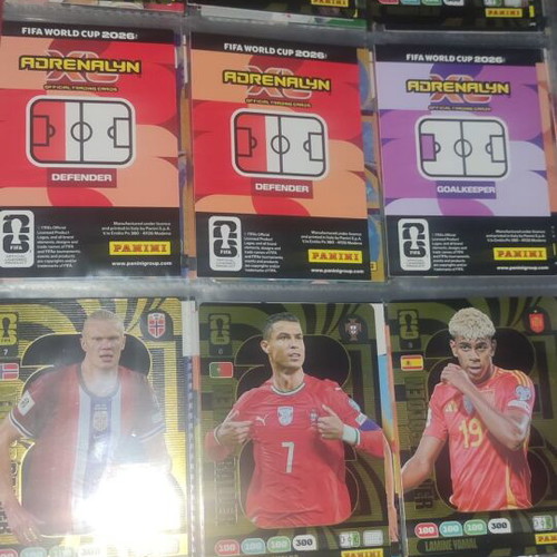Adrenalyn FIFA World Cup 2026 cards like new