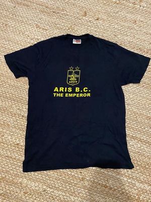 Aris The Emperor short-sleeve T-shirt used, size M, black-yellow