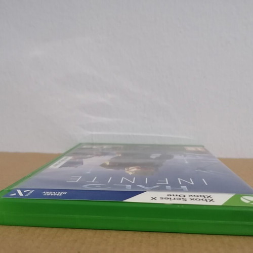 Halo Infinite promo-display case used for Xbox One and Series X