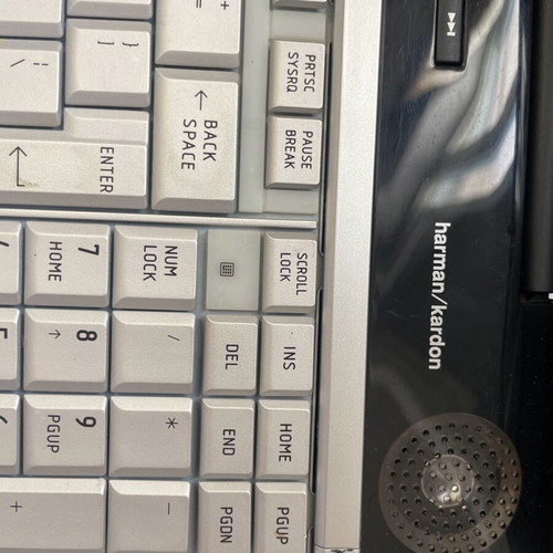Toshiba Satellite P200D-12O laptop used, non-working, without hard drive