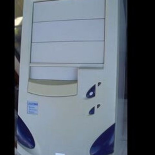 Case PC Midi ATX used, vintage white with DVDR-RW and Floppy bays