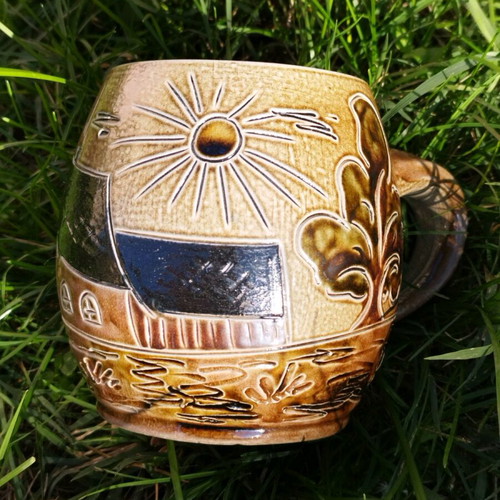 Ceramic handmade mug like new