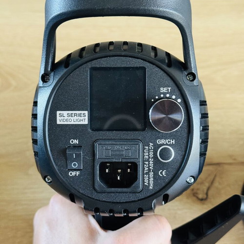 Godox SL60W LED continuous light with Bowens mount and accessories