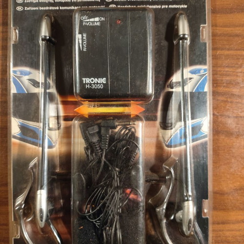 Tronic H-3050 motorcycle intercom set handsfree new