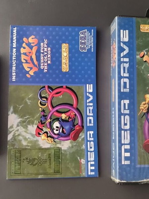 Izzy's Quest for the Olympic Rings Sega Mega Drive game used