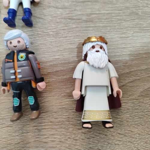 Playmobil male figures used, set