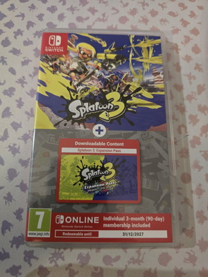 Splatoon 3 Nintendo Switch game