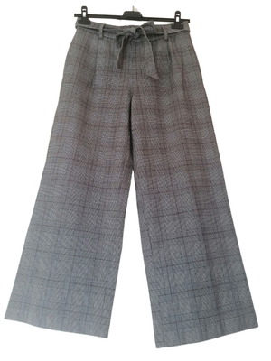 Zara checked winter pants size XS-S like new, grey