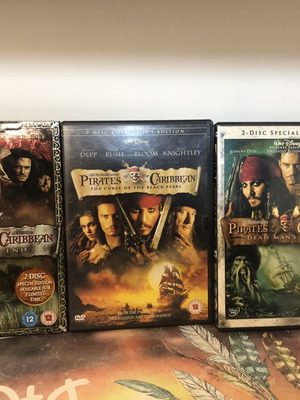 Pirates of the Caribbean special edition DVD bundle