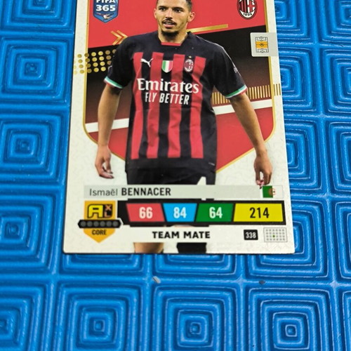 Football collectible cards like new, set of 5 pieces