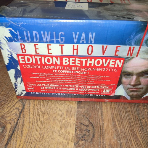 Beethoven 87 CD box set new, sealed