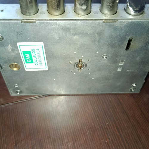 Potent 7000 lock for armored door like new with 5 keys