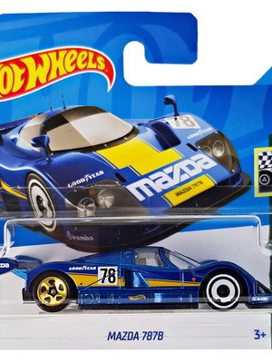 Hot Wheels Mazda 787B μπλε καινούργιο