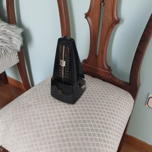 Trichordo Bouzouki, classical guitar, Boss DR 880 drum machine, Hohner instrument stand, tuner, metronome